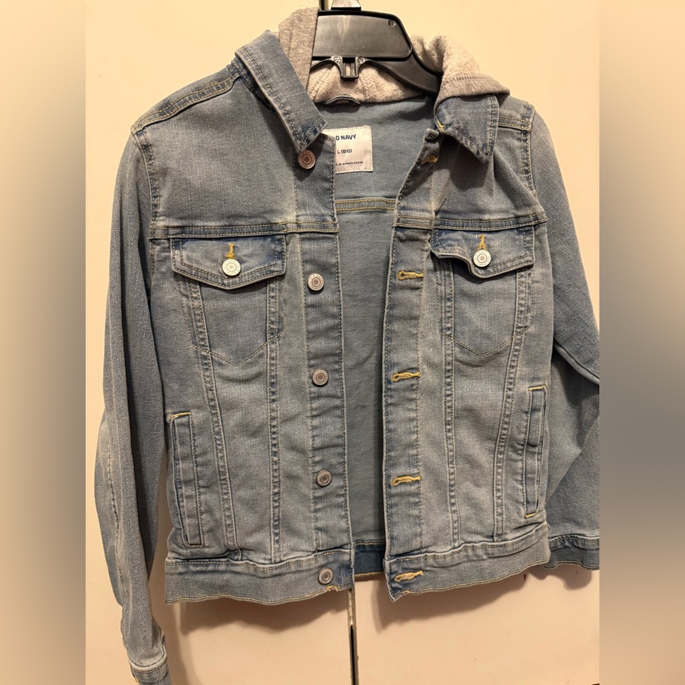 Old Navy Light Blue Jean Jacket for Kids